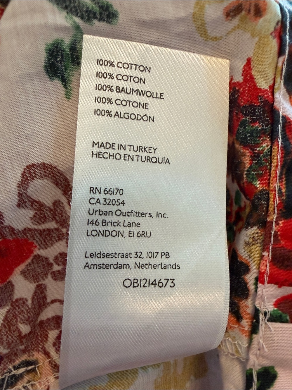 NEW Anthropologie Somerset Tiered Floral Smocked Maxi Dress in Pink Rose Size S - Picture 13 of 14